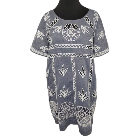 SAN & Soni Denim Cut out details Double lined - Picture 1 of 15